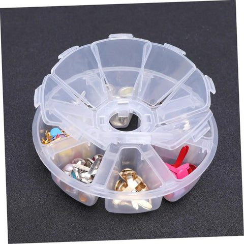 Colorful Mini Brads Fasteners Set For DIY Crafts And Scrapbooking 110 Pieces With Storage Box Easy To Use Embellishments
