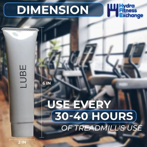 Silicone Treadmill Belt Lubricant For Smooth Quiet Runs And Easy Maintenance Walking Pad Lube With Easy Apply Solution To Cut Friction And Extend Belt Life Hundred Percent Silicone Oil, 6 in tube
