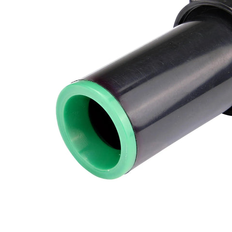 Half Inch Compression Hose End Cap Plug For Drip Irrigation Fits Half Inch Tubing Or Dripline With 0.620 Inch OD Black Watertight End Cap