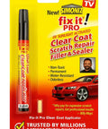 Clear Coat Scratch Repair Pen For Cars Quick And Easy Auto Scratch Fix That Fills And Seals Minor Scratches Restores Shine
