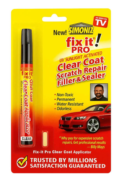 Clear Coat Scratch Repair Pen For Cars Quick And Easy Auto Scratch Fix That Fills And Seals Minor Scratches Restores Shine