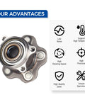 Rear Wheel Hub Bearing Assembly 512535 for Nissan Juke Qashqai Rogue and Rogue Sport AWD with product advantages icons