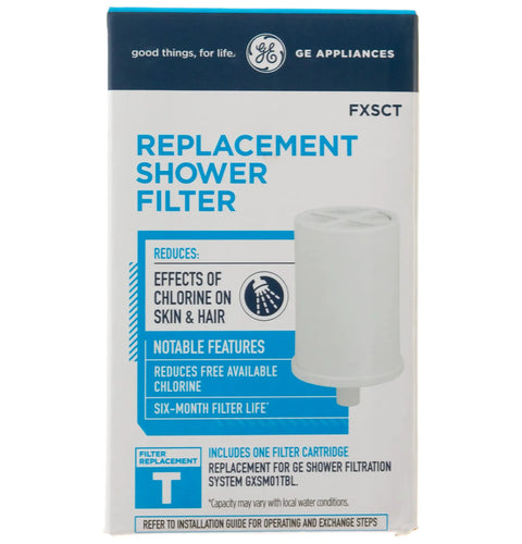 Make Your Daily Shower Hit Different With This Easy Install Chlorine Removing Filter For The GXSM01TBL System Designed To Last Six Months And Deliver Fresh Soft Water Straight Up Without Buildup