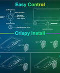 Easy control setup and installation steps for 27 Inch Curved Monitor With Built In Speakers USB Type C 120Hz Refresh Rate 1ms MPRT FHD 1080p HDR.