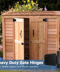 Dang Tough Heavy Duty Gate Hinges With Smooth Self Closing Springs And No Sweat Mounting Hardware For Reliable Home Barn Fence Wood Shed Door Performance Upgrades on shed doors