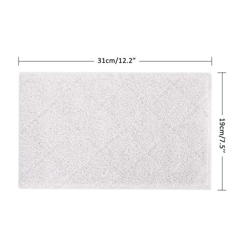 Eight Pack Replacement Steam Mop Pads For OApier S5 S6 S15 S1 S4 S12 And Light N Easy S3101, size 31cm x 19cm