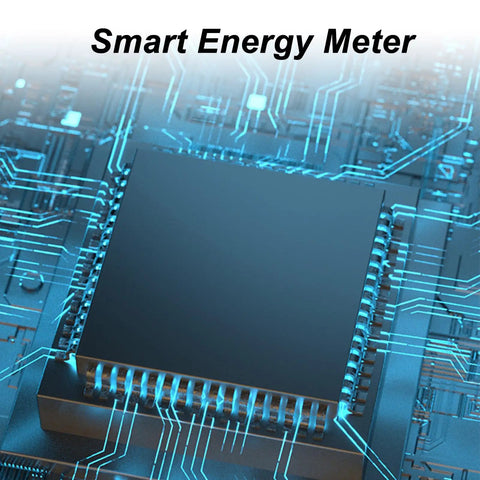 Smart Energy Meter App Tracking Real Time Kwh Voltage Current For Heavy Home Gear Like Pool Pumps Water Heaters Ev Chargers And Rv Sets Keeping Tabs On Daily Draw To Slash Bills Quick Plug And Play Budget Winner close-up of circuit board and chip