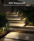 Low Voltage 12 24V LED Pathway Lights 3W 3000K CRI 90 Plus Aluminum Waterproof Landscape Walkway Garden Yard ETL Listed