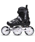 Side view of Speed Pro Adjustable Inline Skates For Kids Unisex Outdoor Roller Skates With 110mm Wheels Aluminum Frame And ABEC 7 Bearings
