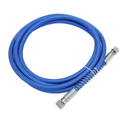 Silicone Steam Hose 9.8ft High Temperature Resistance 0.7 MPa flexible lightweight boiler hose for all irons coil view.