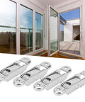 Hella Smooth 20 Piece Sliding Door And Window Replacement Roller Kit Featuring Double Flat Pulleys For Dead Simple Patio Track Upkeep And Effortless Glass Pane Operation with chrome rollers shown.