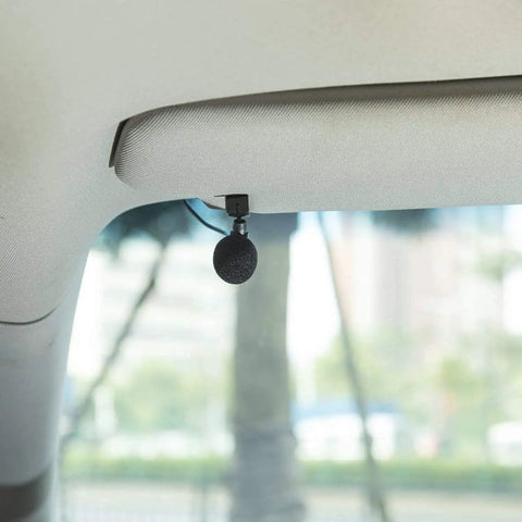 2.5mm Microphone For Pioneer Car Radios, Aftermarket Mic mounted under vehicle visor, high sensitivity electret condenser