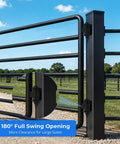 Two Pack Weld On Hinges With Bearing, Beefy Adjustable Heavy Duty Gate Hinges for Ranch, Driveway and Steel Fence Gates, 180° swing