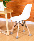 16 Pieces Precut Tennis Ball Chair Leg Covers For Furniture Gray 6.3 Cm Protect Floors And Reduce Noise For Chairs And Desks Easy Slip On Foot Covers Great For Classrooms And Home Offices on chair legs
