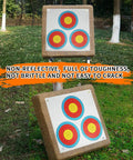 Archery Targets 30 Pack 3 Spot Vegas Face Paper Targets 17x17 Inch Official Indoor Outdoor Practice Targets For Backyard Range