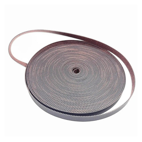 Heavy Duty GT2 Open Timing Belt For 3D Printing Rigs Smooth Operator rubber belt in a roll, 15mm width, ideal for reducing vibration.