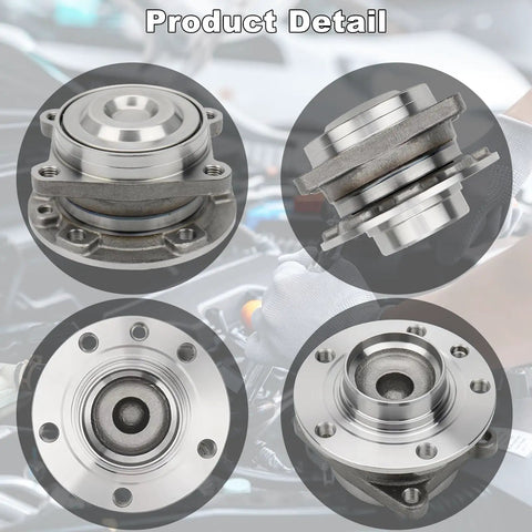 Jeep Cherokee And Chrysler 200 Rear Wheel Hub Bearing Assembly Pair 512514 2WD Ready To Roll product detail close-up