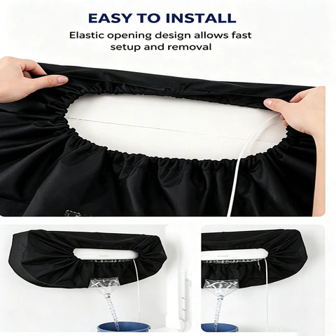 Heavy Duty Air Conditioner Cleaning Cover For Outdoor Units Crafted From Battle Tested Polyester Fabric Designed To Kick Back Dust And Grime With Zero Fuss To Keep Your Hvac Unit Fresh Summer Ready All Year Long