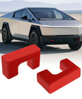 Tesla Cybertruck Tow Hook Covers Front Hitch Cover For 2024 2025 2026 Models Red Premium Quality Custom Fit Car Tow Hook Caps