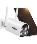 Solar Battery Powered Wireless Security Camera With 4MP Video And 2.5K Clarity No Wires Needed Outdoor Rechargeable WiFi Cam
