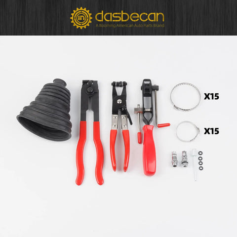 Universal Pneumatic CV Joint Boot Tool Expander Rod Spreader Kit With 3 Piece Clamp Pliers for CV Boot Installation