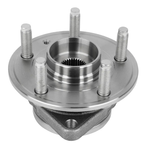 Front Left Wheel Bearing Hub Assembly For 2016 2019 Chevrolet Cruze Volt 2017 2023 Bolt EV Euv, heavy-duty design with 5 bolt flange.