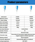 20000W Vertical Wind Turbine Kit For Home Power Generation 12V Genny Electricity Producer Equipment specifications chart