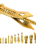 Heavy Duty Self Drilling Drywall Anchor Kit With 81 Pieces In Three Sizes Holds 100 Lbs Plus Upgraded 2025 Metal Wall Anchors