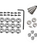 Top Mounted Router Bit Ball Bearing Gear With Low Noise Double Shielded Design Includes Screws And Wrench Replacement Bearings