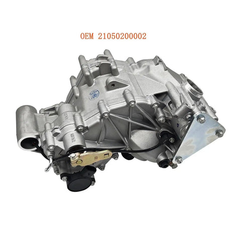 Heavy Duty Transmission Assembly Gearbox For Aodes Odes Pathcross 1000 ATV, silver assembly with OEM part number 21050200002.
