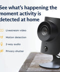 HD camera from 12 Piece Wireless Home Security System Kit With HD Camera, Optional 24 Seven Professional Monitoring, No Contract