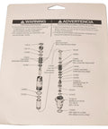 Graco 695 795 3900 Paint Sprayer Pump Repair Kit 248212 instruction sheet with diagrams and warning notice.
