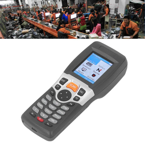 Wireless Barcode Scanner With 2.2 Inch Color TFT Screen For Quick Warehouse Inventory Tracking 1D Barcodes Portable USB Data Collector 