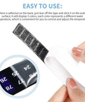 Six Pack Horizontal Stick On Thermometer Strips With Dope Digital Temperature Display For Fermenting Brewing Wine Beer Kombucha And Aquariums 64-93 F (18-34 C) Adhesive Sticker Easy To Paste For Fresh Or Ferment Use, peeling adhesive liner
