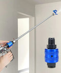 Airless Paint Sprayer Swivel Joint 360 Degree Rotate Spray Gun Connector Aluminum Alloy Built Tough Rustproof and Leakproof Tool for Most Sprayers and Spraying Equipment, 7/8 size