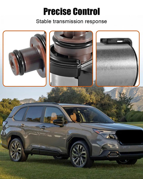 Subaru Torque Converter Lock Up Solenoid 12 To 13 Ohm Fits Crosstrek Legacy Impreza Forester XV TR690 TR580 Transmission Solenoid Replaces 31825AA050 31825AA051 31825AA052, close-up