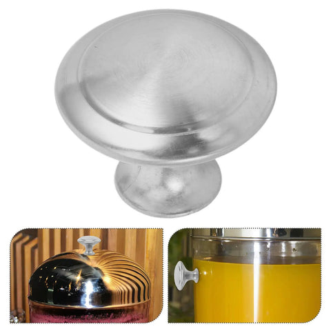 Replacement Screw Nut Caps For Beverage Dispenser Silver Plastic Caps Moisture Shield 2 Sets Tough As Nails Build Keeps Electronics Safe Easy Install Leakproof Hardware For Commercial And Home Use, silver cap