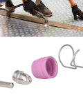 Premium Welding Supplies Set With 20 Ceramic Nozzles For Plasma Torch Cut 60 Ag60 Sg55 Machines Durable Steel Rings And Electrodes for welding.