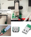 DIY Friendly USB To DIP Breakout Adapter Kit 18 Pcs with Mini USB 5P, USB 2.0 4P and power breakout PCB modules.
