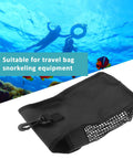 Mesh Diving Bag For Outdoor Diving Equipment Portable Heavy Duty Gear Bag With Water Draining Net Design And Swivel Snap Hook