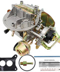 Ford 2100 2150 2 Barrel Carburetor With Electric Choke For 289 302 351 V8 Jeep Engine Mustang Replacement Motorcraft Autolite 2100 2150 Carburetor Beefed Up Performance, metal carburetor kit with gasket and seal