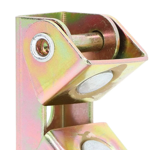 Close-up of Six Piece V Type Magnetic Welding Clamps Set With Adjustable Stainless Steel Fixing Tools for Tack Welding