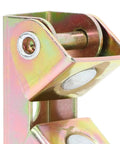 Close-up of Pro Grade Magnetic V Type Welding Clamp Set stainless steel fixture with adjustable position
