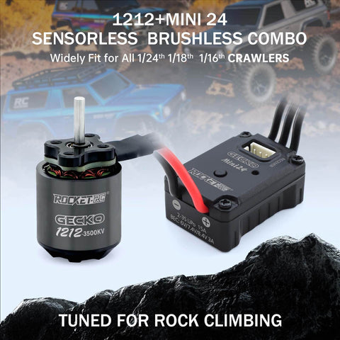 Beefy 1212 3500KV Brushless Outrunner Motor With 2mm Shaft For Tiny RC Crawlers In One Twenty Four, One Eighteen, One Sixteen Scale Upgrade