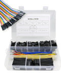 2.54mm Dupont Style Wire Connector Kit with Pre Crimped 26AWG Wires in Three Styles Female to Female, Male to Male, Male to Female