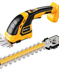 Cordless Hedge Trimmer For DeWalt 20V Max Battery Tool Only No Battery Included shown with interchangeable blades