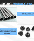 OGRC 48DP Pinion Gear Set 19T 20T 21T 22T 23T One Eighth Inch Shaft Three Point One Seven Five Millimeter steel gears