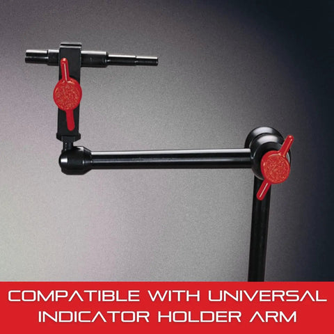 Indicator Holding Rod For Magnetic Base Indicator Holder 3 Eighths Inch Diameter, 3 Inch Length in universal holder arm