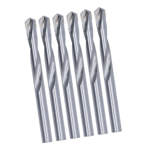 10Pcs Twist Drill Bit Straight Shank Tungsten Steel End Mill Bit Kit 8mm Diameter High Efficiency Milling Cutter