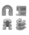 10 Pcs Trimmer Head Eyelet Sleeves Replacement Parts Compatible With FS44 FS55 FS60 FS61 FS62 FS65 FS70 FS74 FS76 FS80 FS81 FS83 FS85 FS86 FS90 FS106 FS108 FS110 For Lawn Care And Garden Tools Easy Install Durable Long Lasting shown in different angles